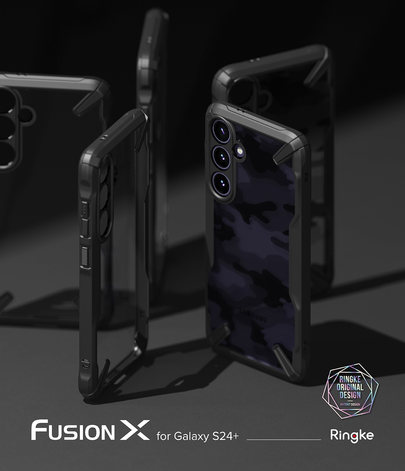 Samsung Galaxy S24 Fusion X Case Black