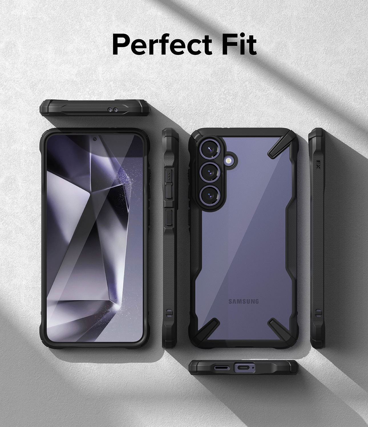 Samsung Galaxy S24 Plus Fusion X Case Black