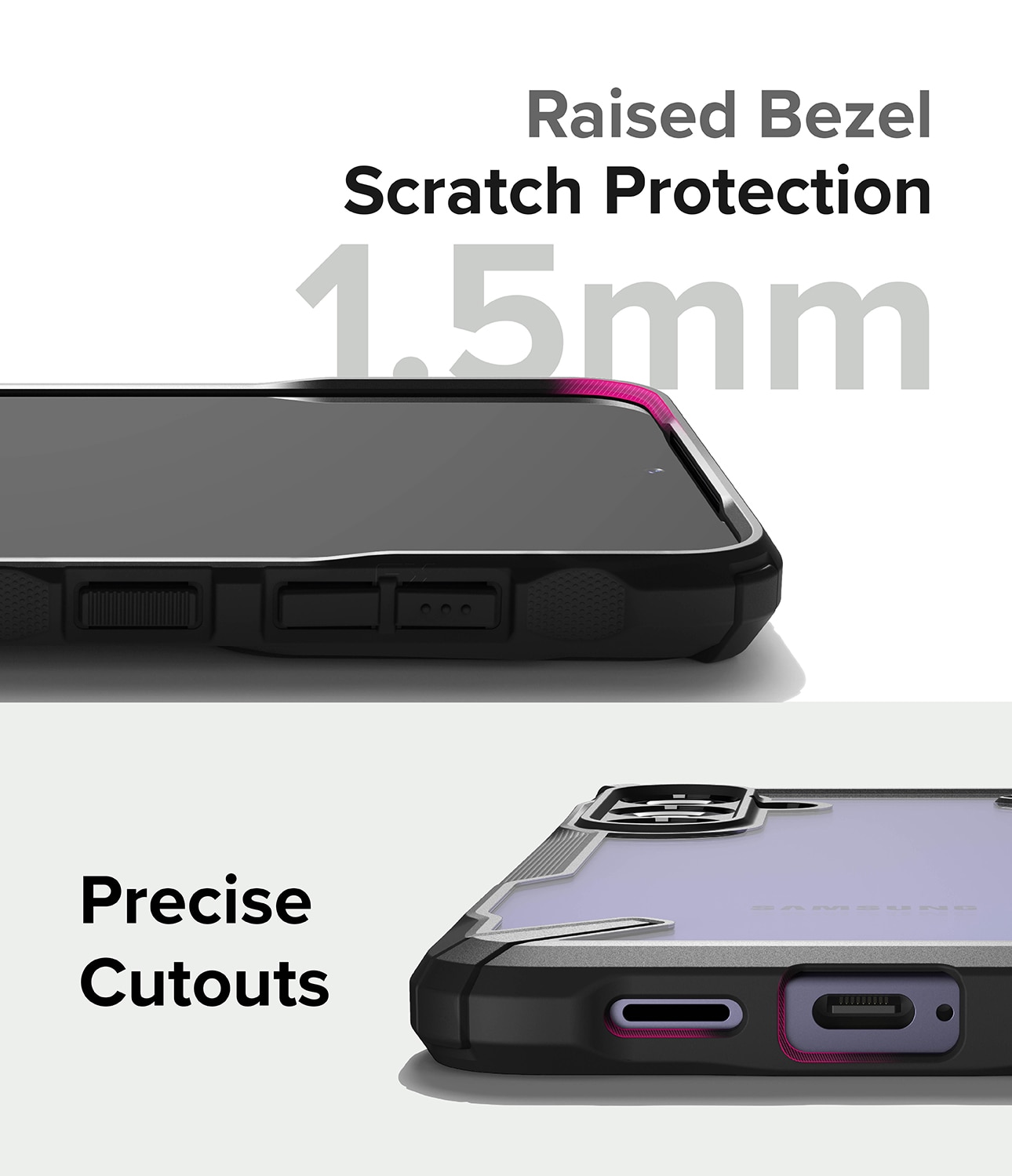 Samsung Galaxy S24 Plus Fusion X Case Black