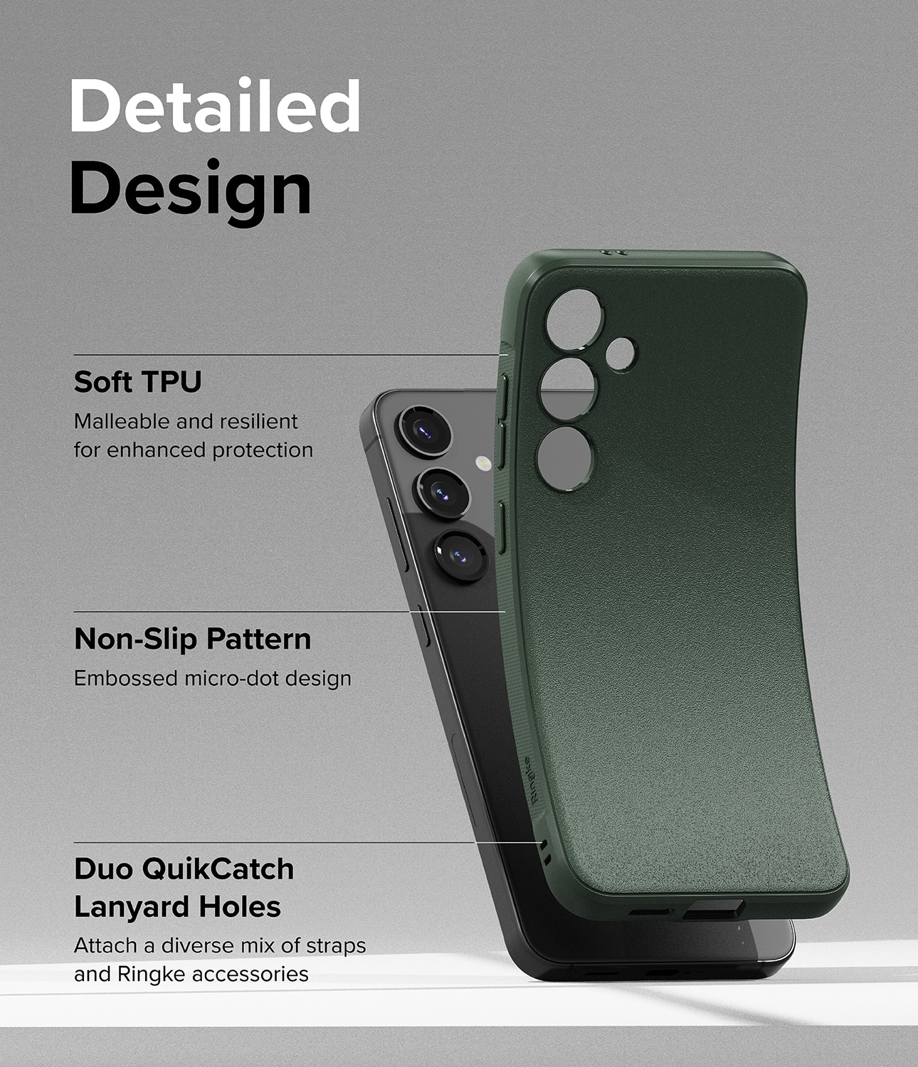 Samsung Galaxy S24 Plus Onyx Case Dark Green