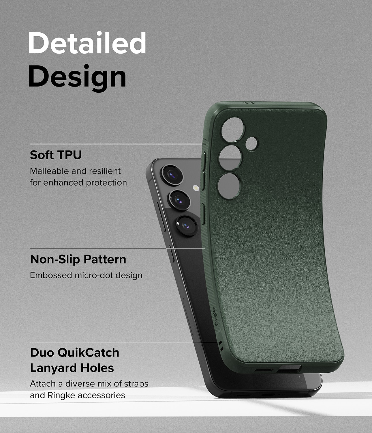 Samsung Galaxy S24 Onyx Case Dark Green