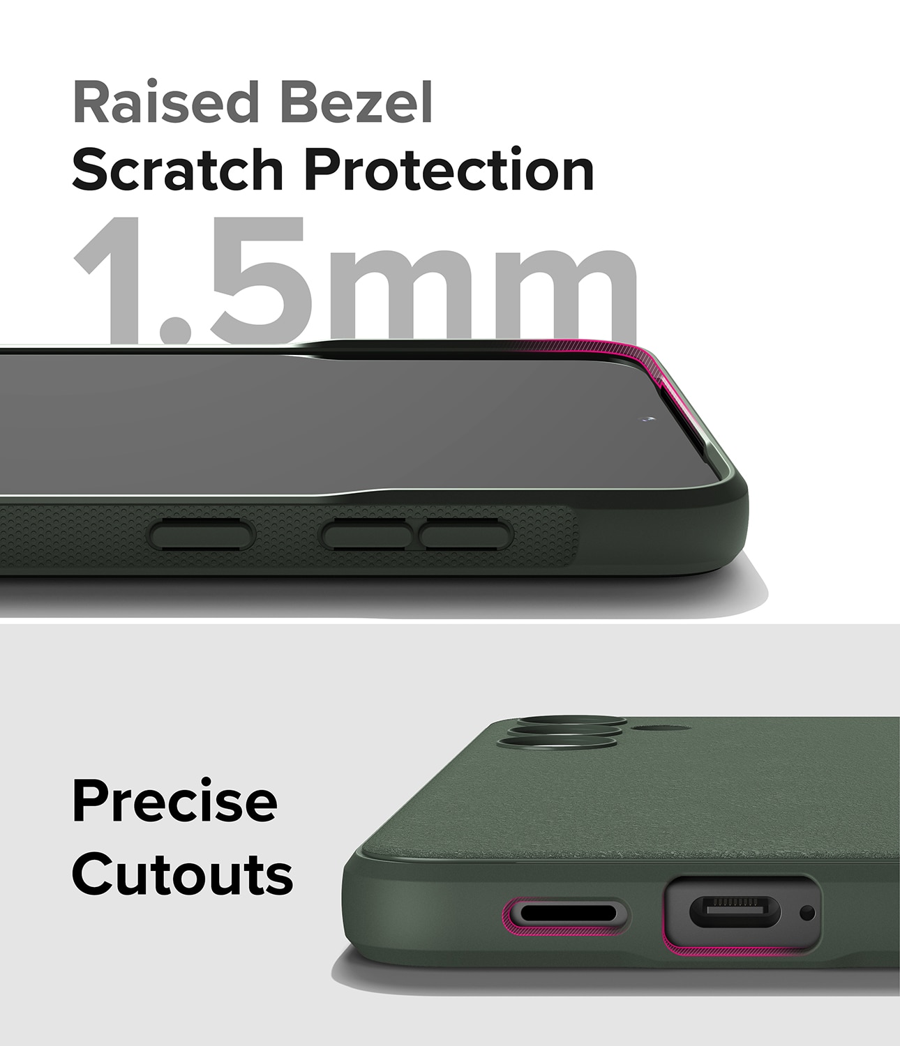 Samsung Galaxy S24 Onyx Case Dark Green