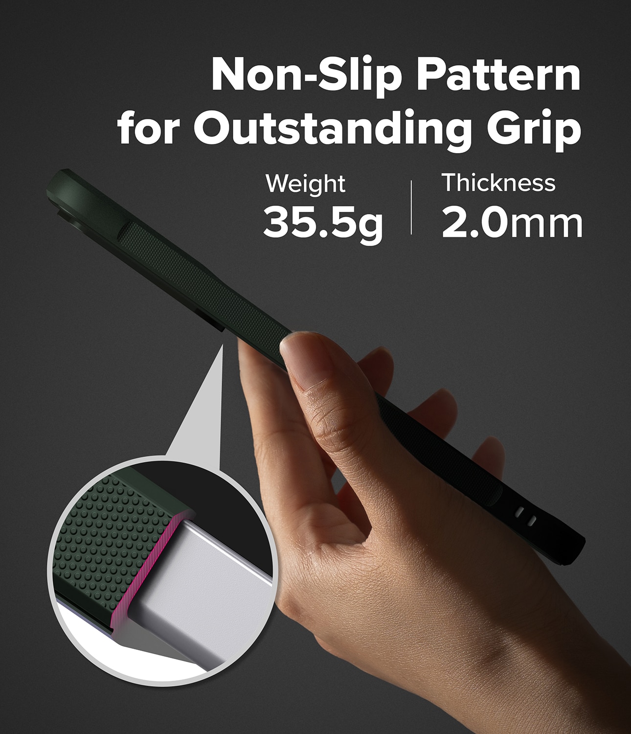 Samsung Galaxy S25 FE Onyx Case Dark Green