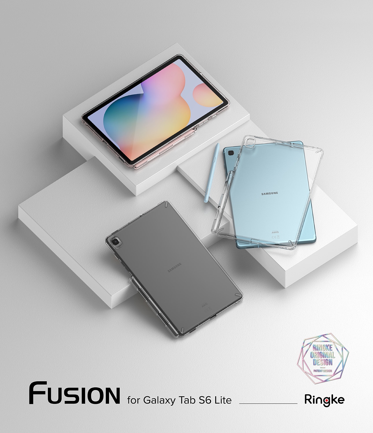 Samsung Galaxy Tab S6 Lite 10.4 Fusion Case Clear