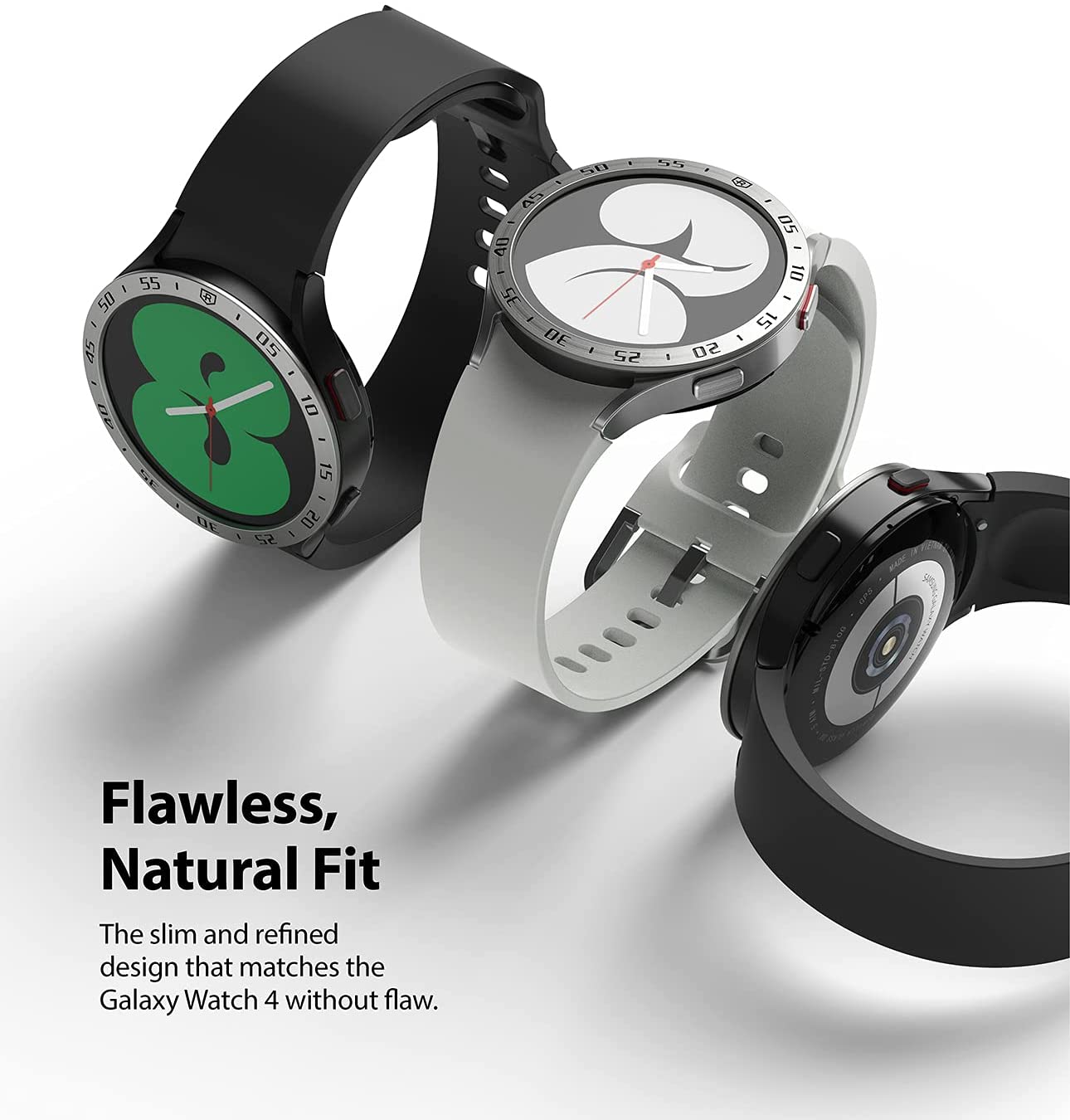 Samsung Galaxy Watch 4 40mm Bezel Styling Silver