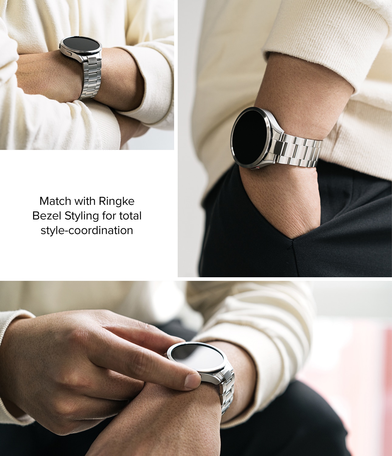 Samsung Galaxy Watch 6 44mm Metal One Band Silver