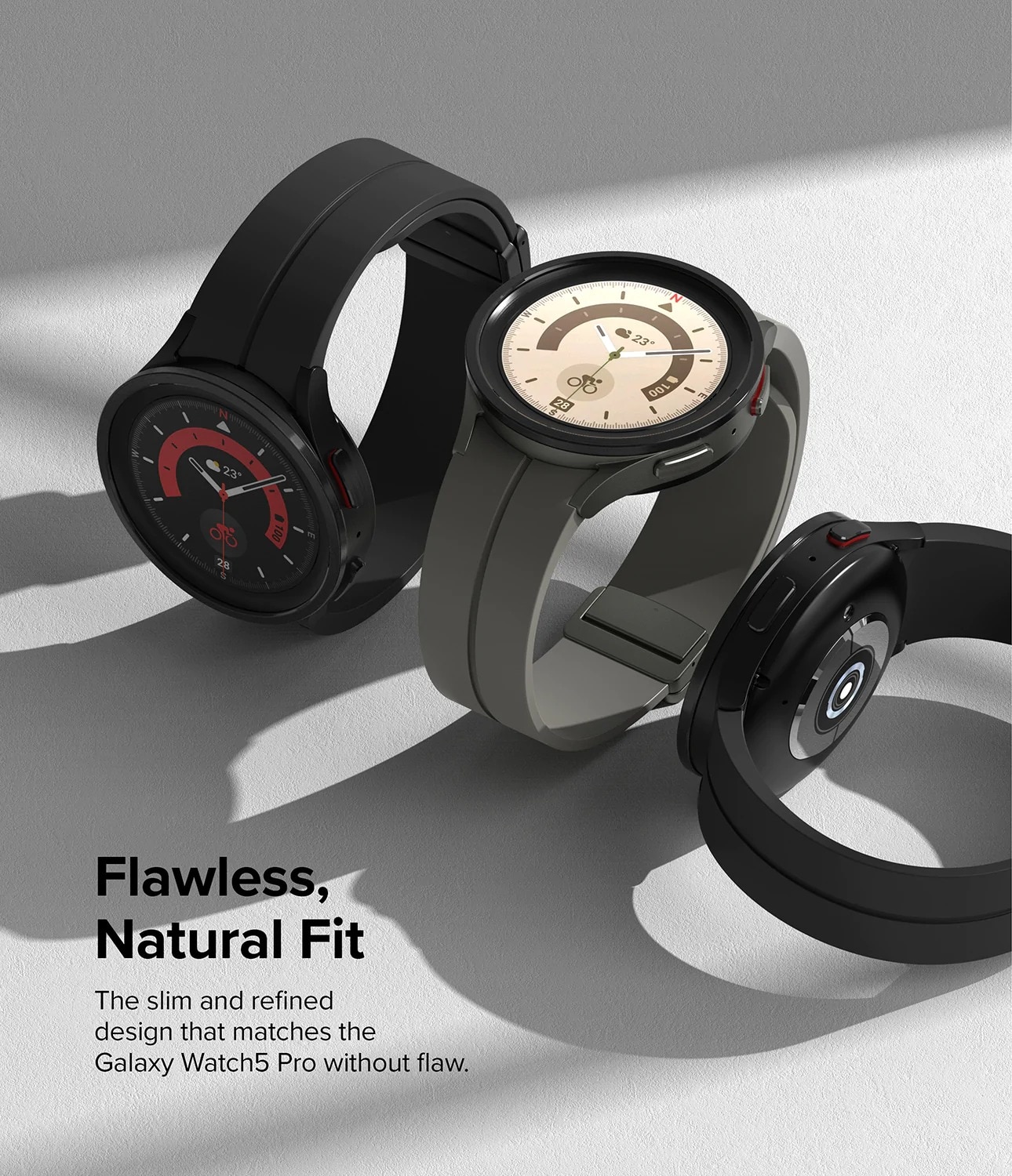 Samsung Galaxy Watch 5 Pro 45mm Bezel Styling Black