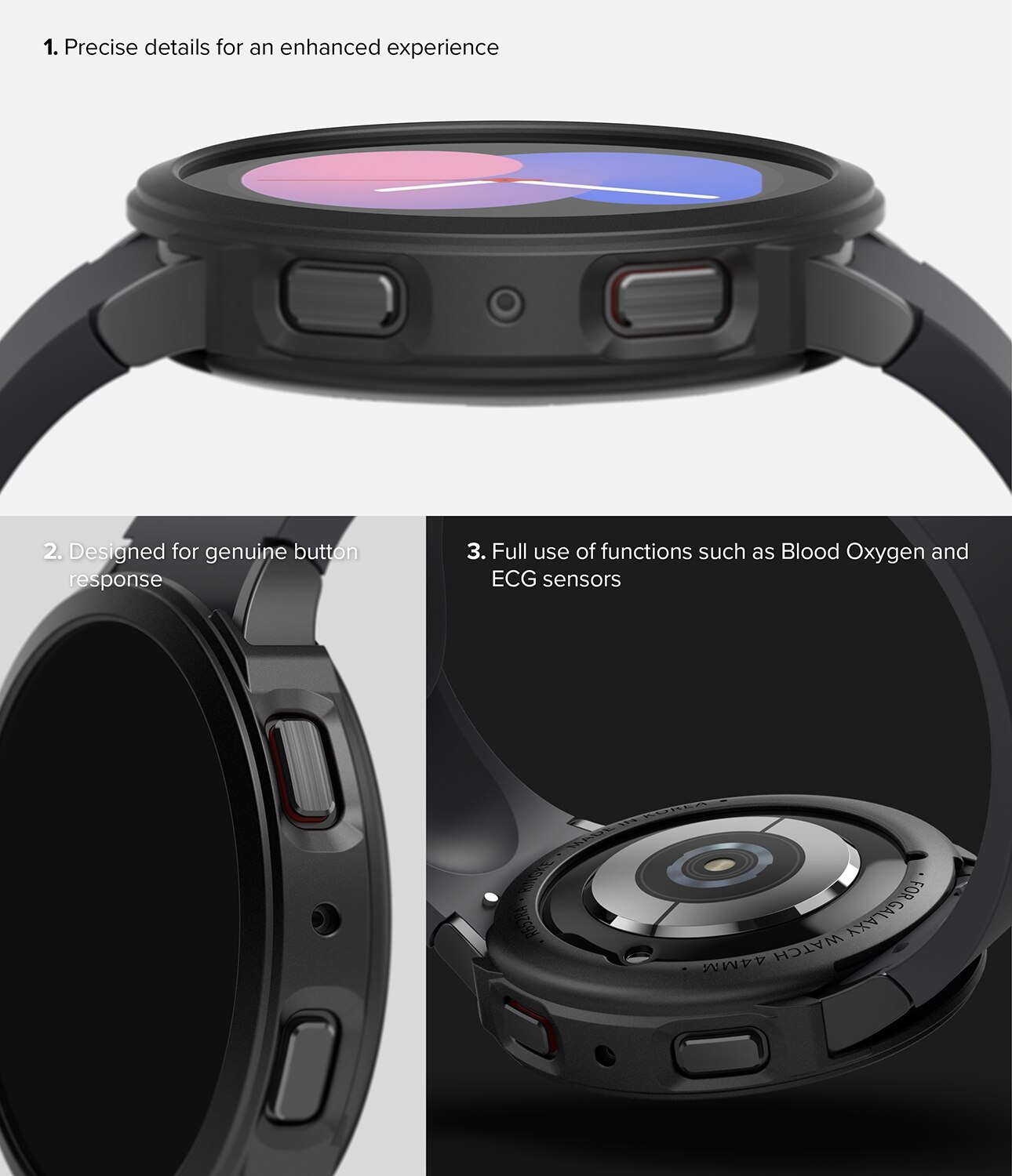 Samsung Galaxy Watch 5 40mm Air Sports Case Black
