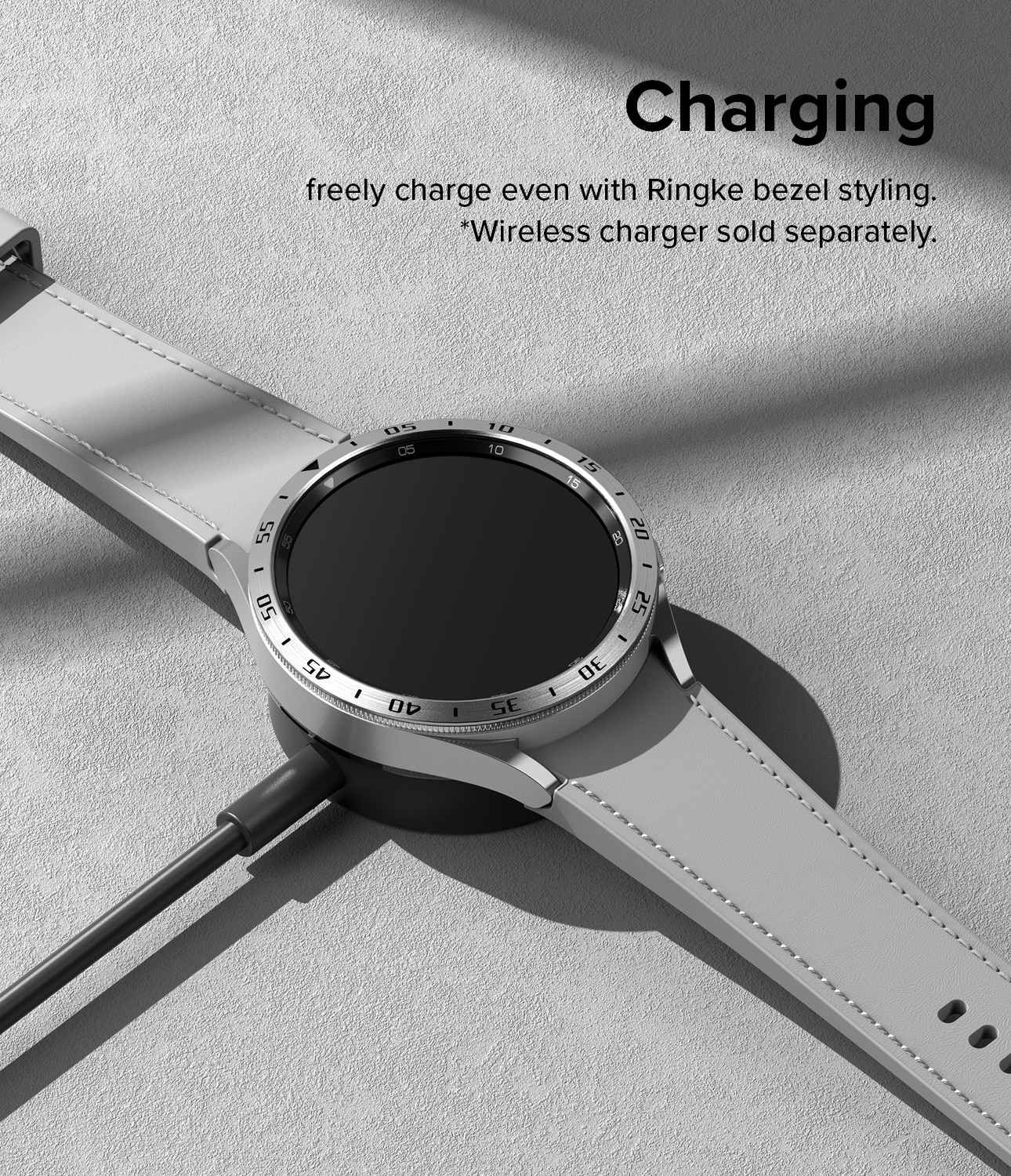 Samsung Galaxy Watch 6 Classic 43mm  Bezel Styling Silver