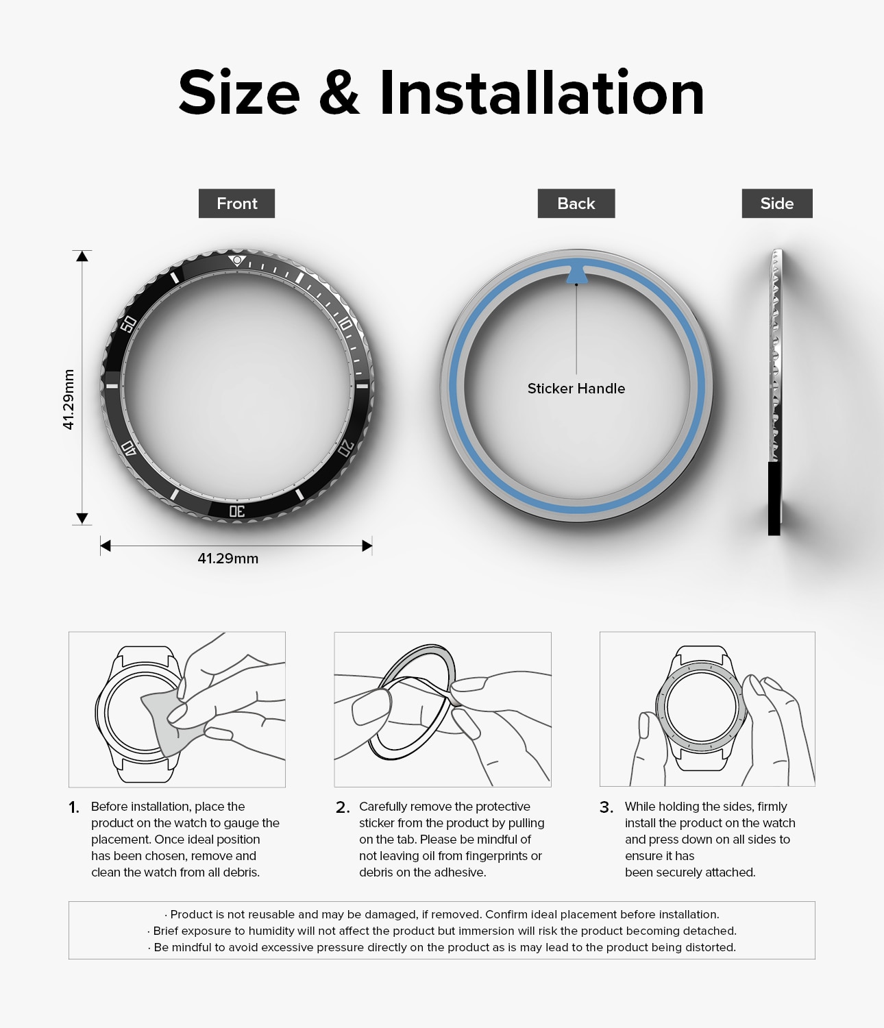 Samsung Galaxy Watch 6 40mm Bezel Styling Fluted