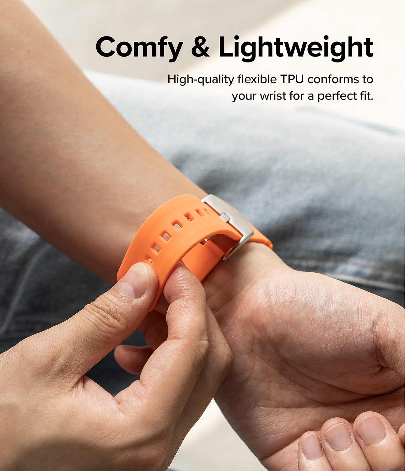 Rubber One Bold Band Polar Ignite 2 Orange