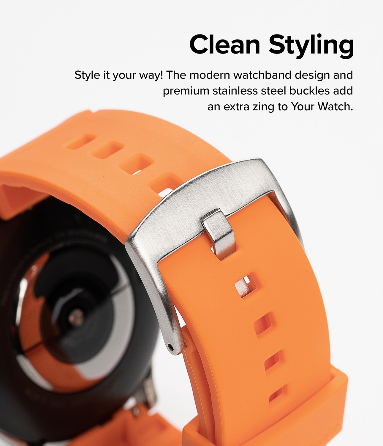 Rubber One Bold Band Garmin Vivomove Sport Orange