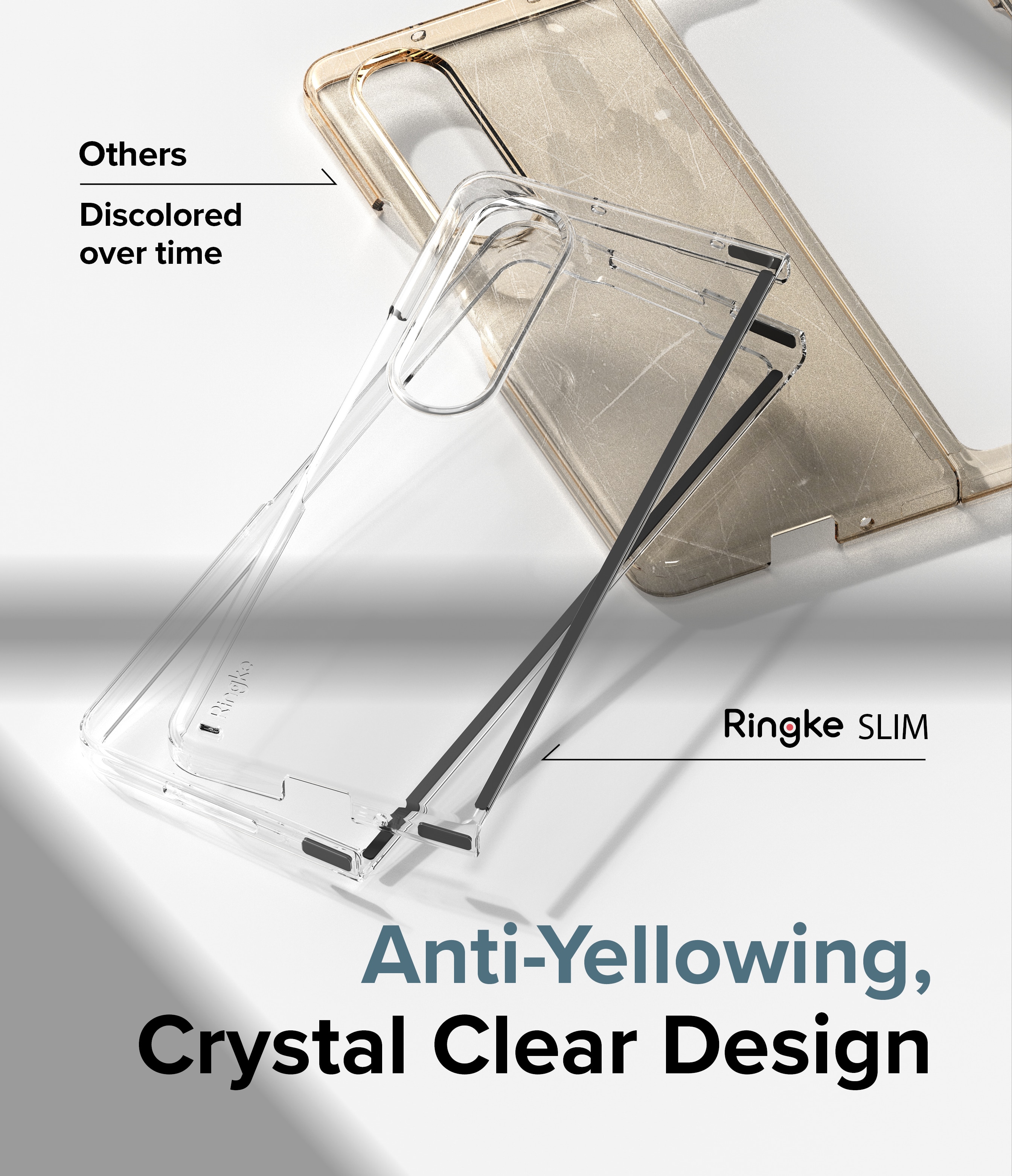 Samsung Galaxy Z Fold 4 Slim Case Clear