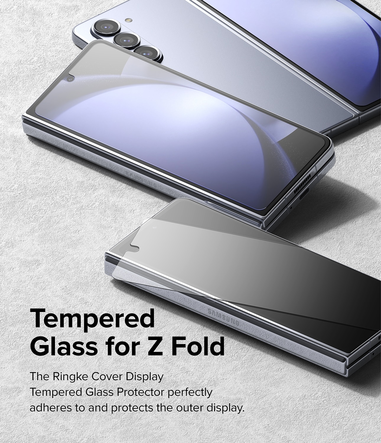 Samsung Galaxy Z Fold 5 Cover Display Tempered Glass