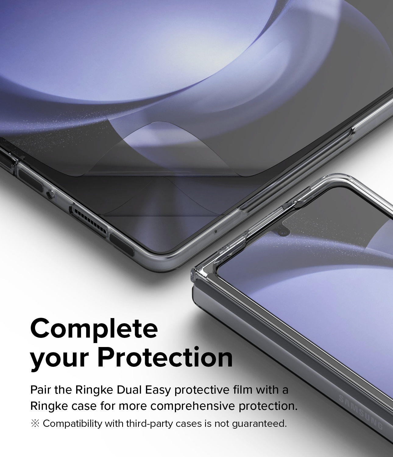 Samsung Galaxy Z Fold 5 Dual Easy Screen Protector