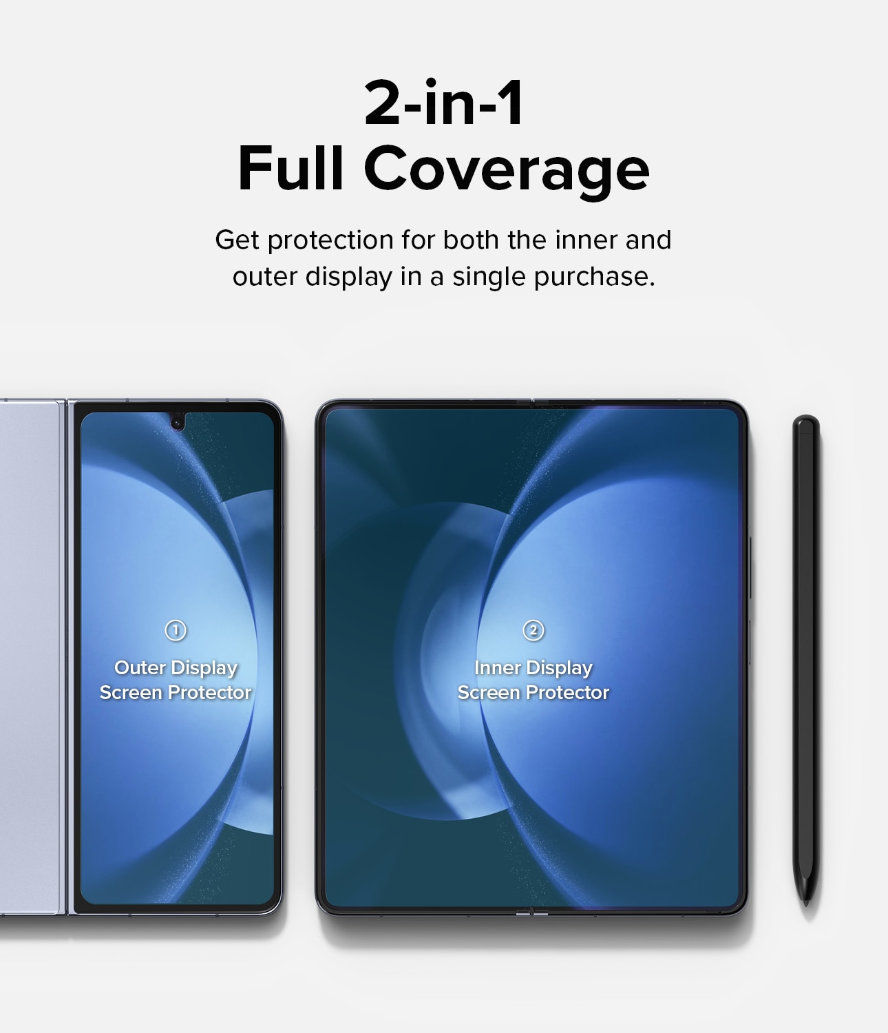 Samsung Galaxy Z Fold 5 Dual Easy Screen Protector