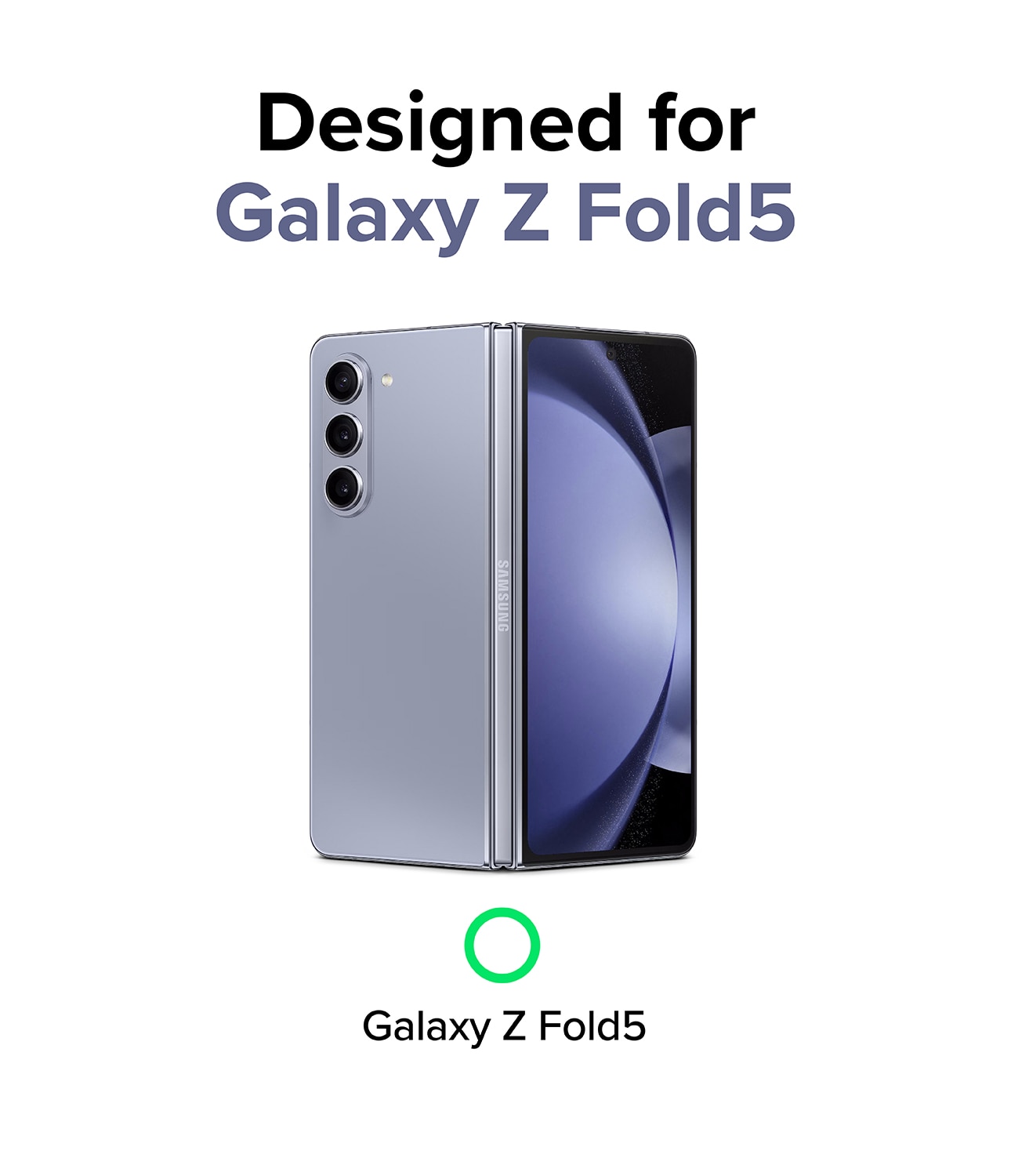 Samsung Galaxy Z Fold 5 Slim Case Black