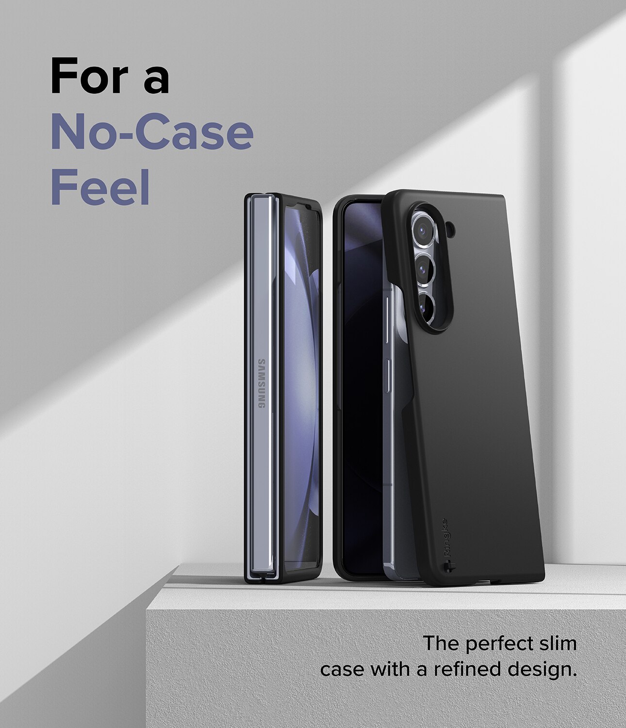 Samsung Galaxy Z Fold 5 Slim Case Black