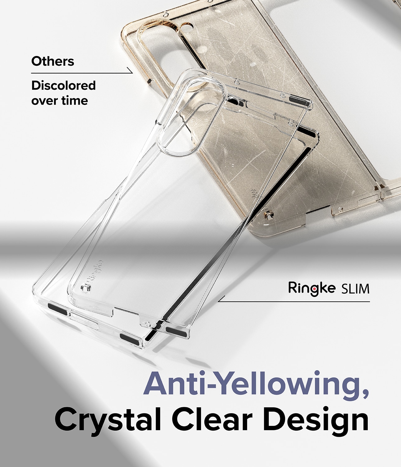 Samsung Galaxy Z Fold 5 Slim Case Clear