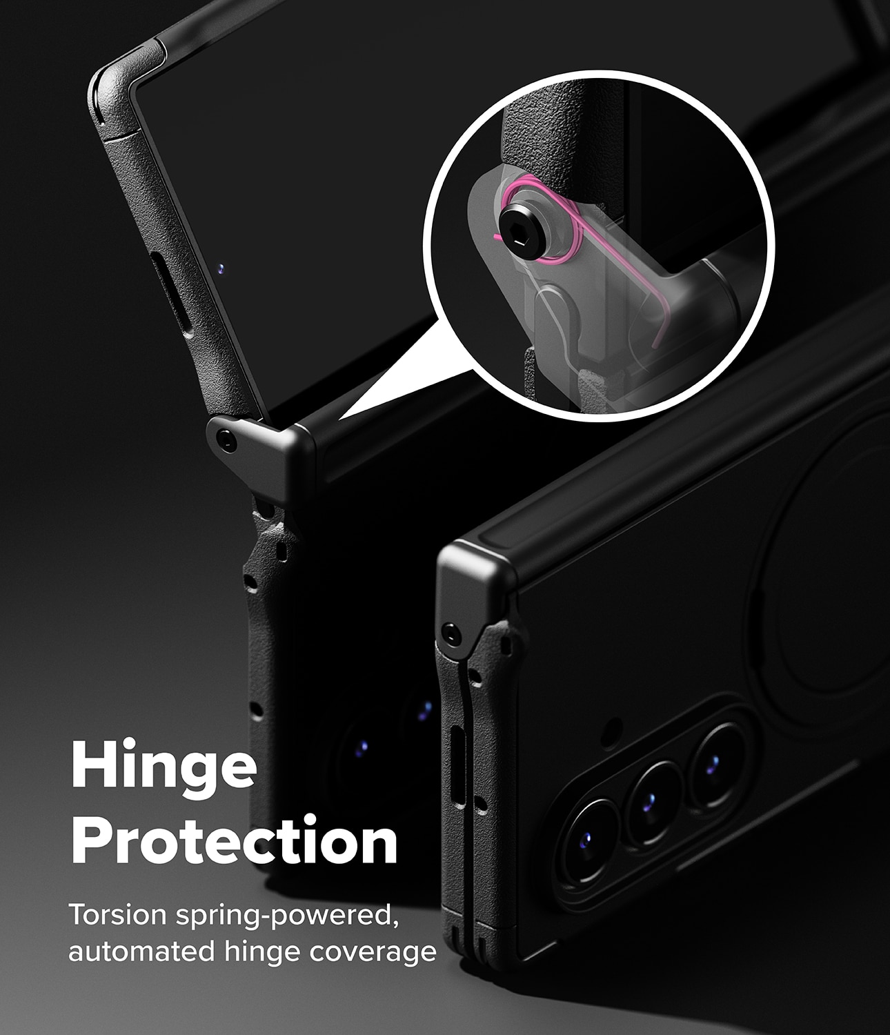 Samsung Galaxy Z Fold 7 Alles Magnetic Case Black