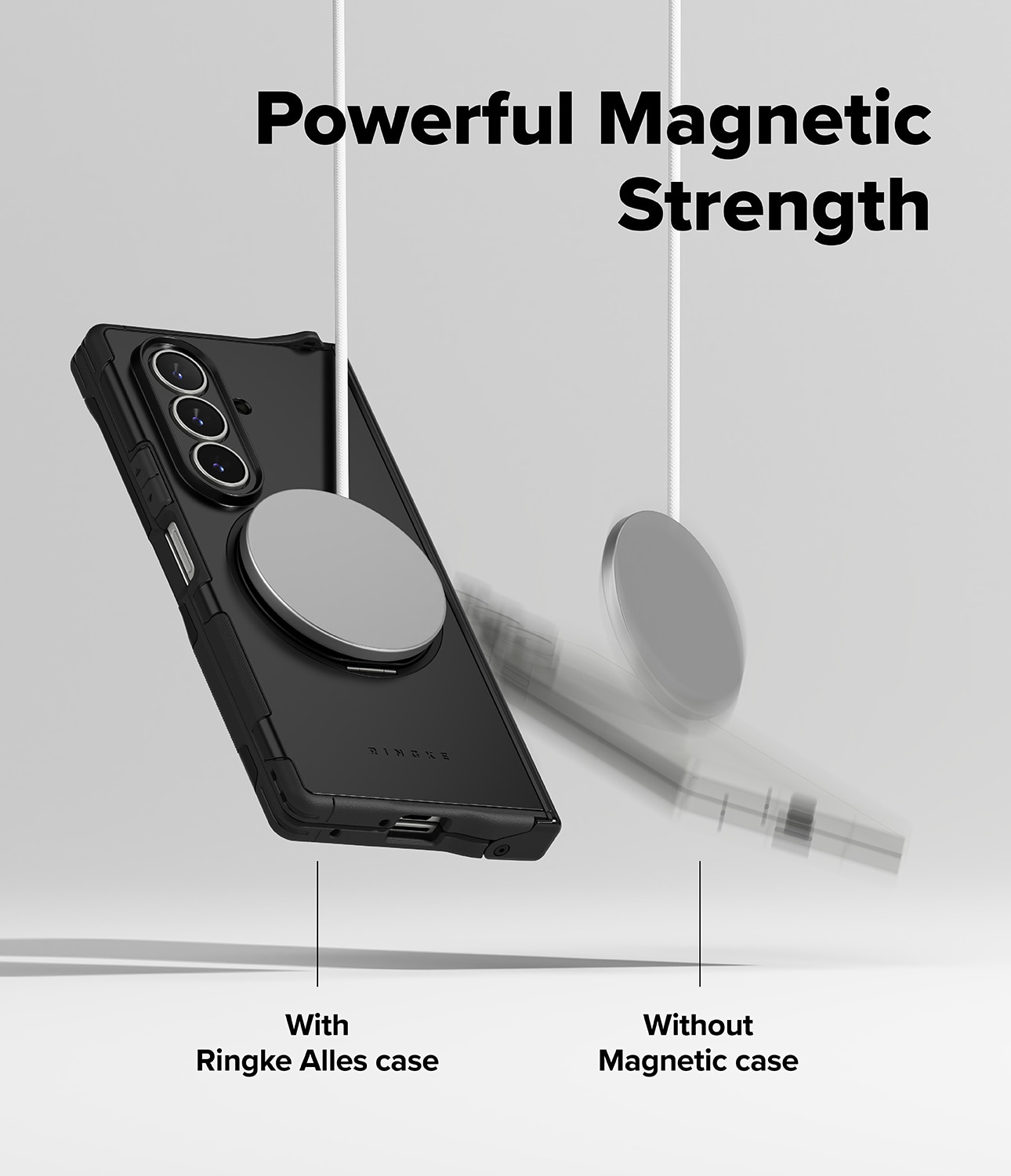 Samsung Galaxy Z Fold 7 Alles Magnetic Case Black