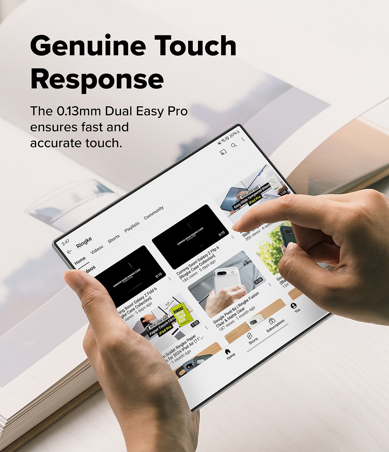 Samsung Galaxy Z Fold 7 Dual Easy Pro Screen Protector (2-pack)