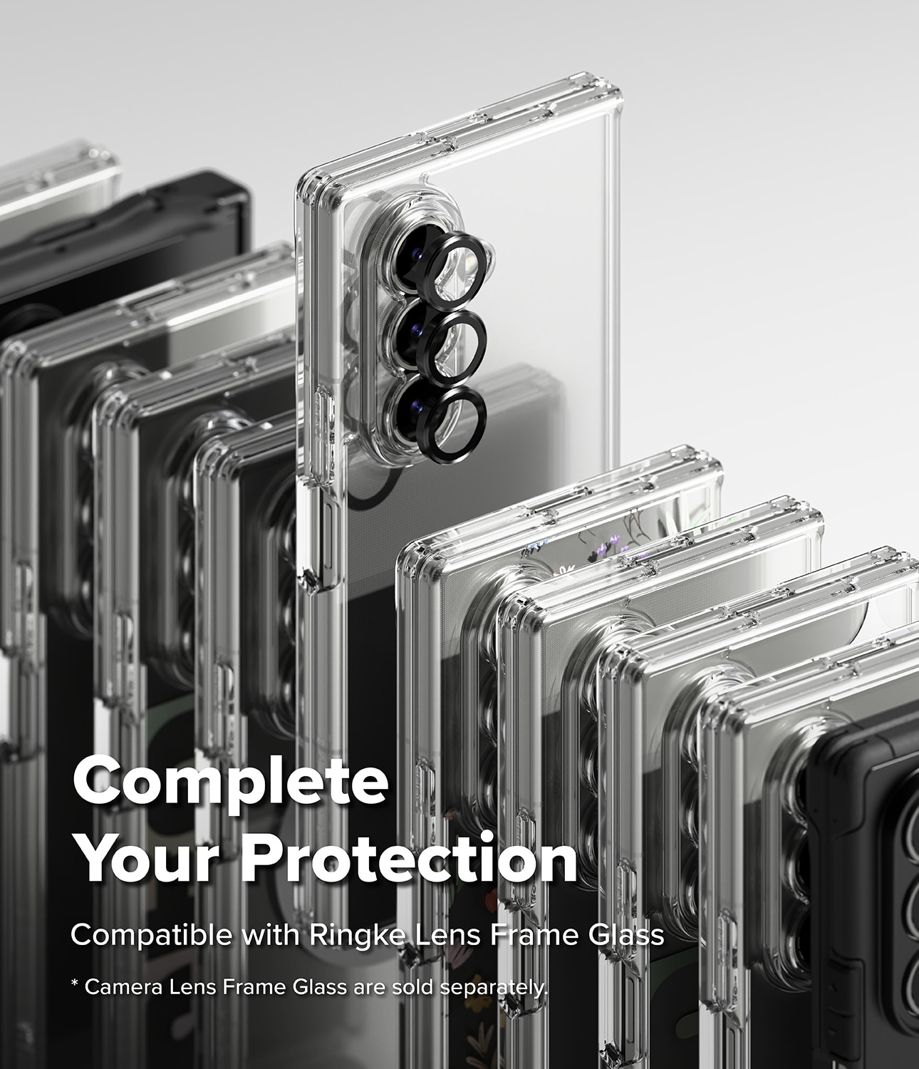 Samsung Galaxy Z Fold 7 Fusion Case Clear