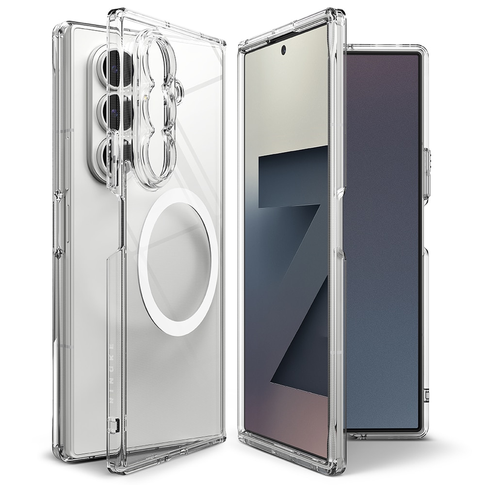 Samsung Galaxy Z Fold 7 Fusion Magnetic Case Transparent