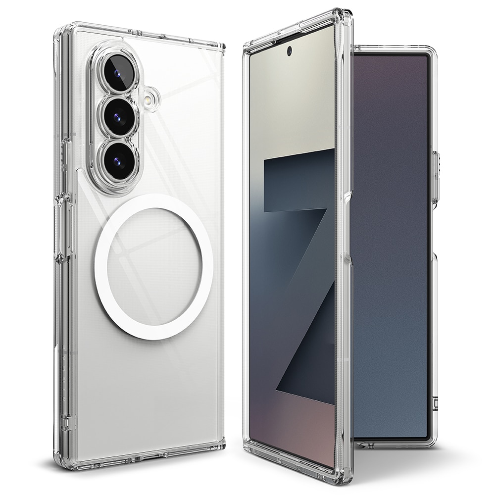 Samsung Galaxy Z Fold 7 Fusion Magnetic Case Transparent