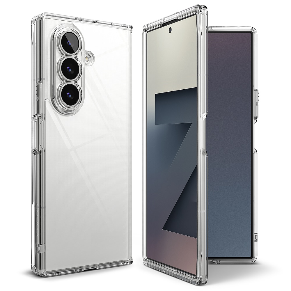 Samsung Galaxy Z Fold 7 Fusion Case Clear