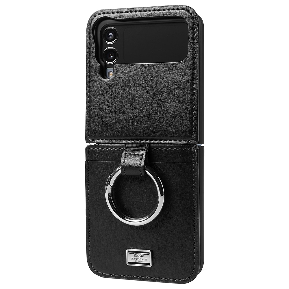 Samsung Galaxy Z Flip 4 Folio Signature Wallet Black