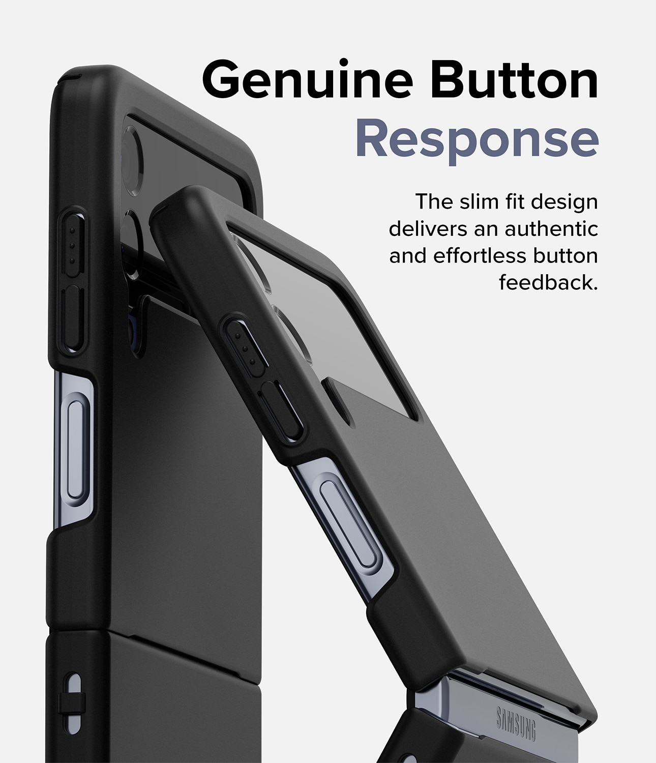 Samsung Galaxy Z Flip 4 Slim Case Black
