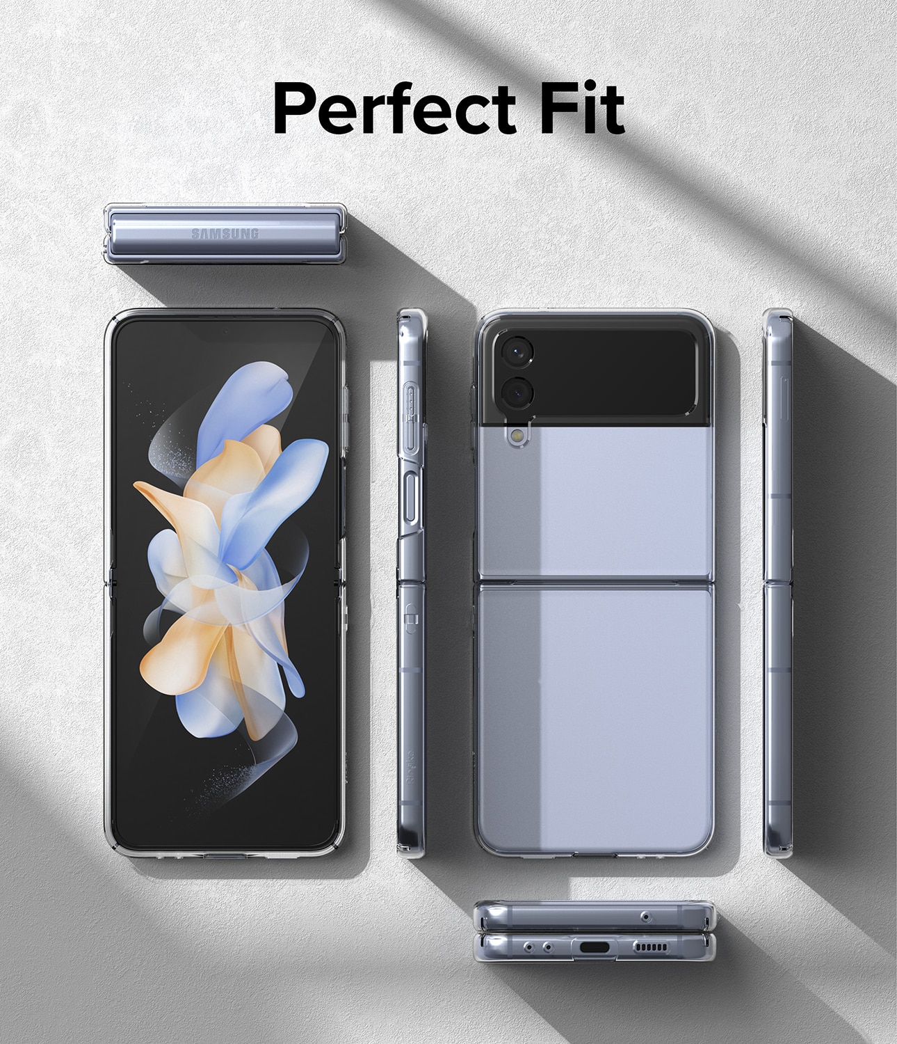 Samsung Galaxy Z Flip 4 Slim Case Clear