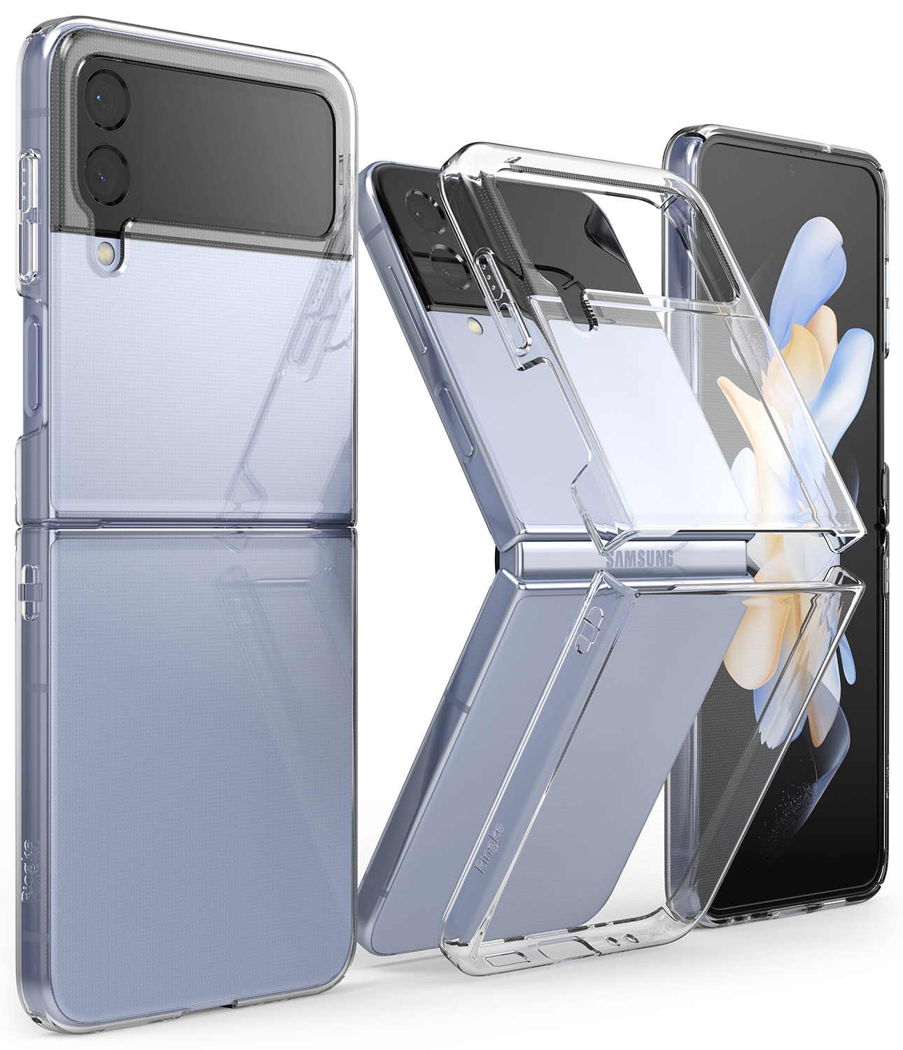 Samsung Galaxy Z Flip 4 Slim Case Clear