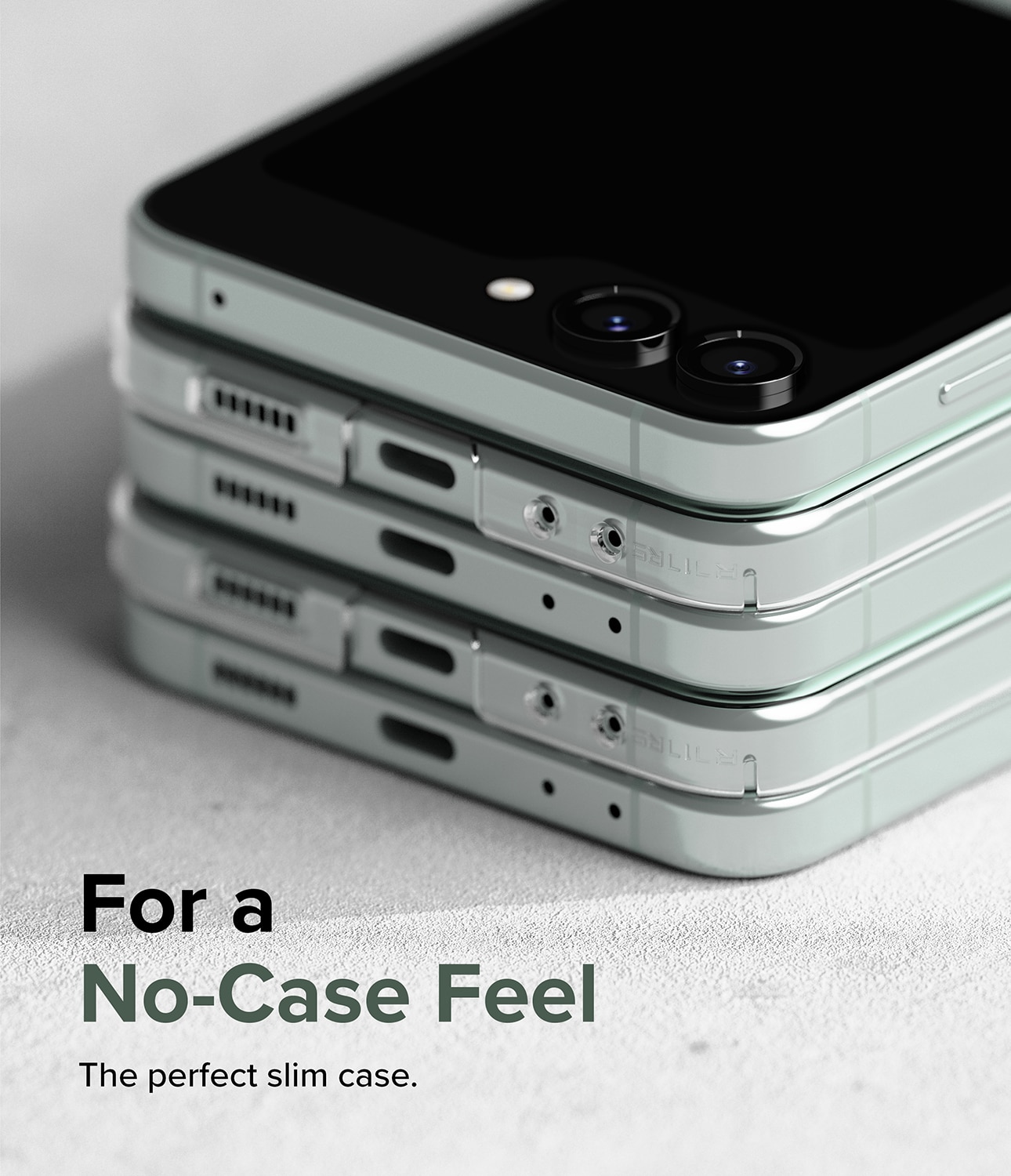 Samsung Galaxy Z Flip 5 Slim Case Clear