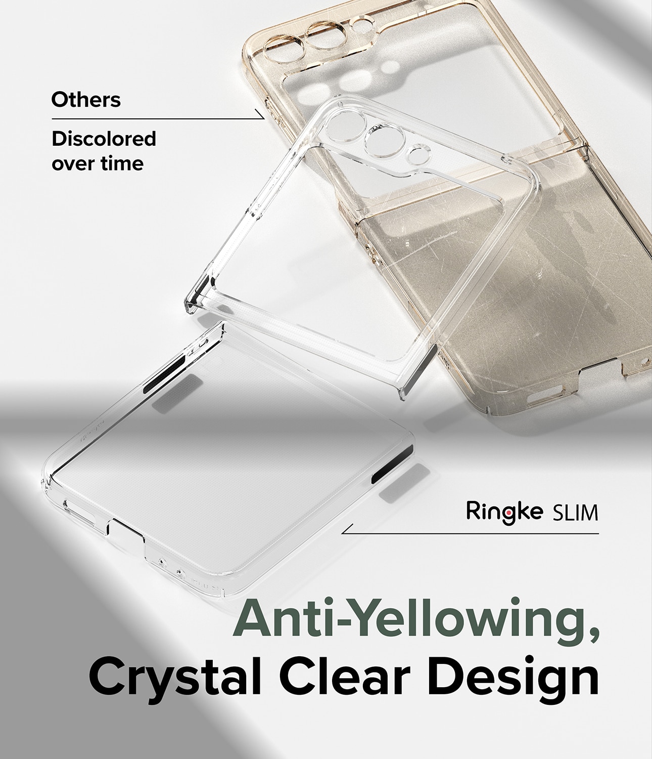 Samsung Galaxy Z Flip 5 Slim Case Clear