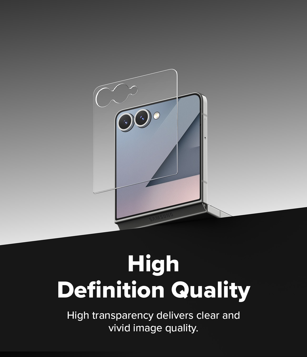 Samsung Galaxy Z Flip 7 Cover Display Tempered Glass Pro (2-pack)
