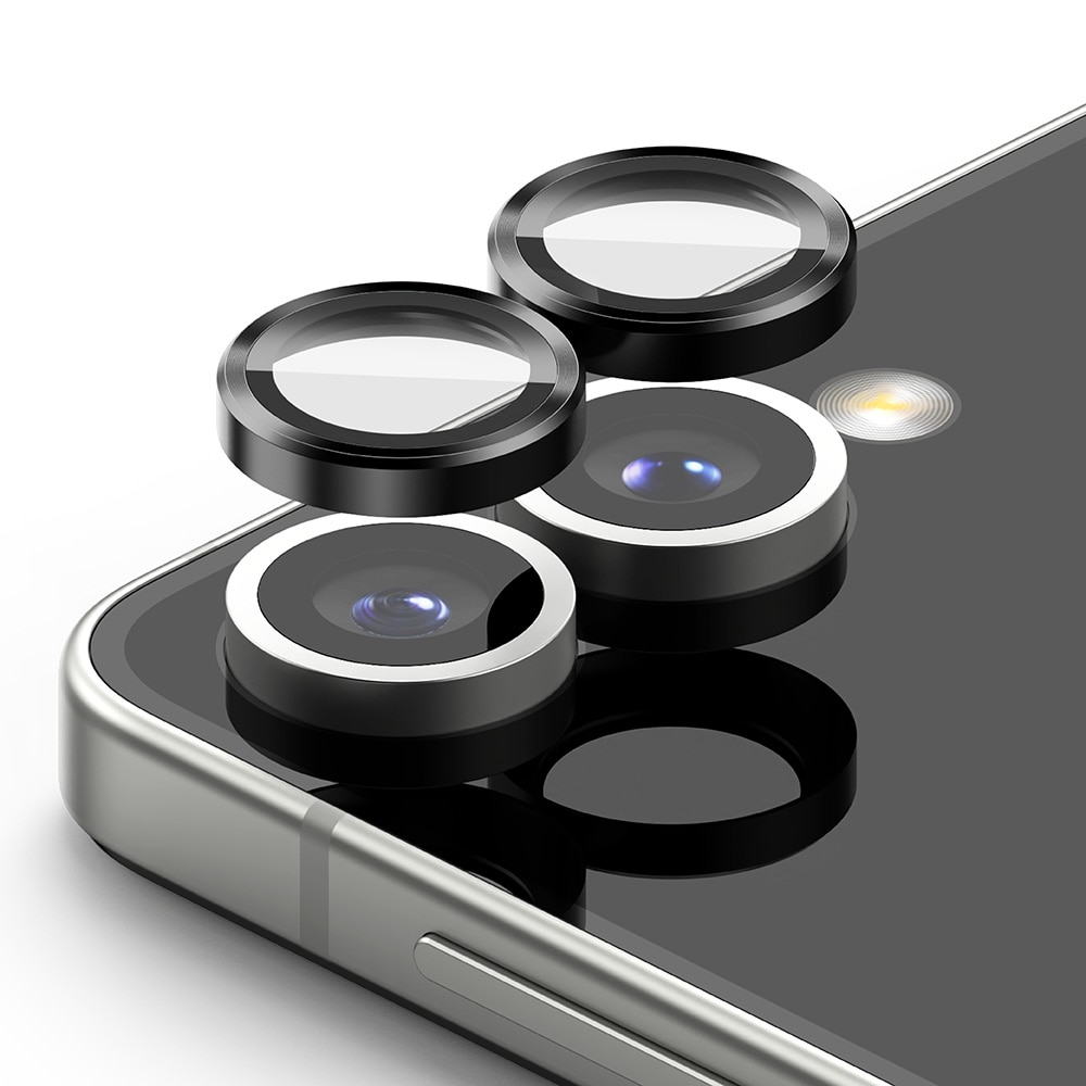 Samsung Galaxy Z Flip 7 Camera Lens Frame Glass (2-pack) Black