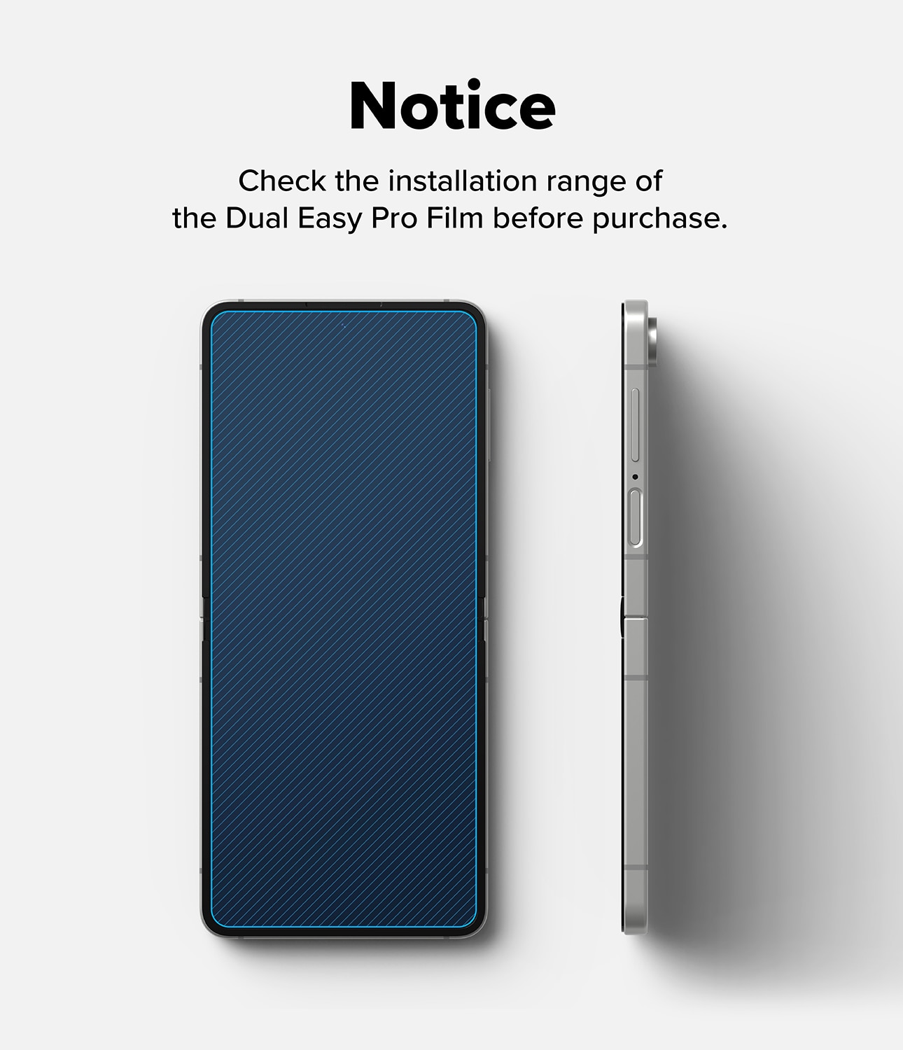 Samsung Galaxy Z Flip 7 Dual Easy Pro Screen Protector (2-pack)