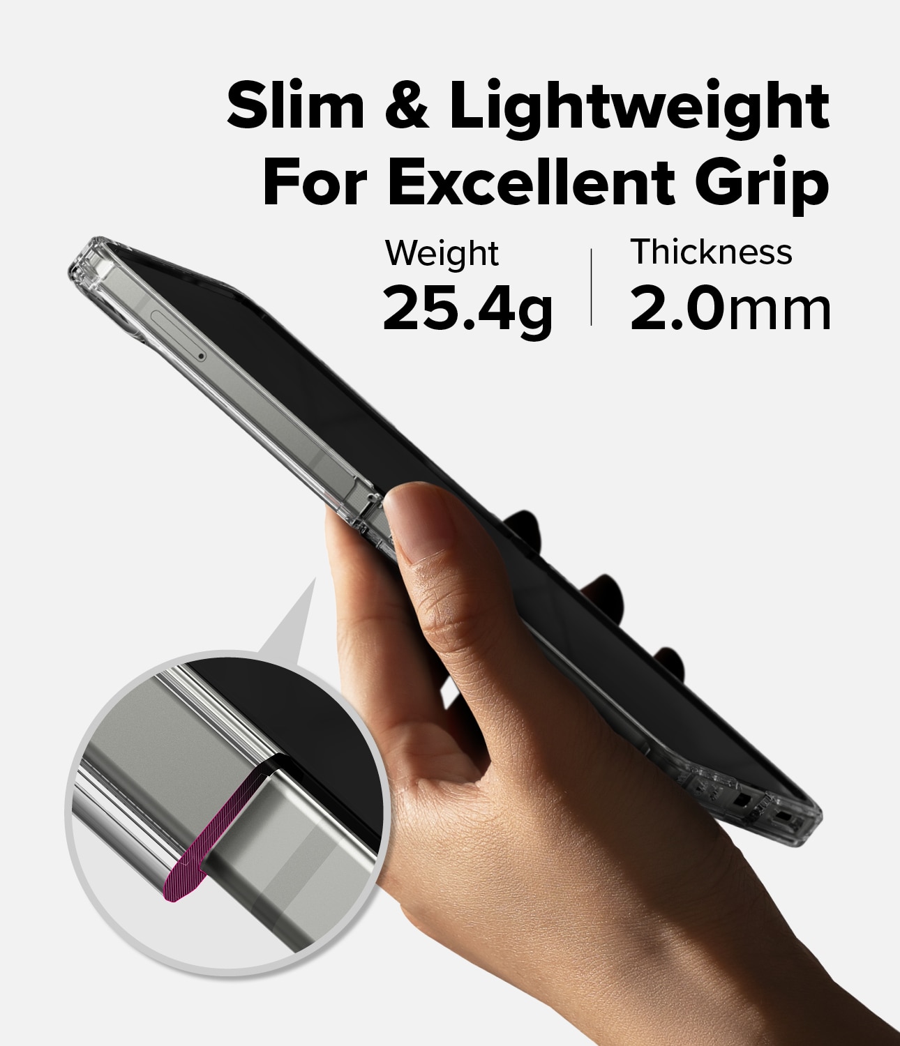 Samsung Galaxy Z Flip 7 Fusion Magnetic Case Transparent