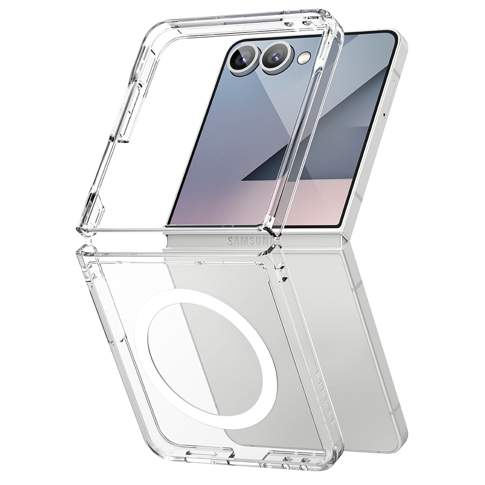 Samsung Galaxy Z Flip 7 Fusion Magnetic Case Transparent