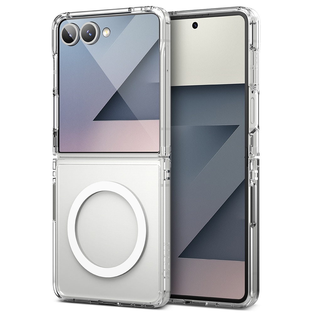 Samsung Galaxy Z Flip 7 Fusion Magnetic Case Transparent