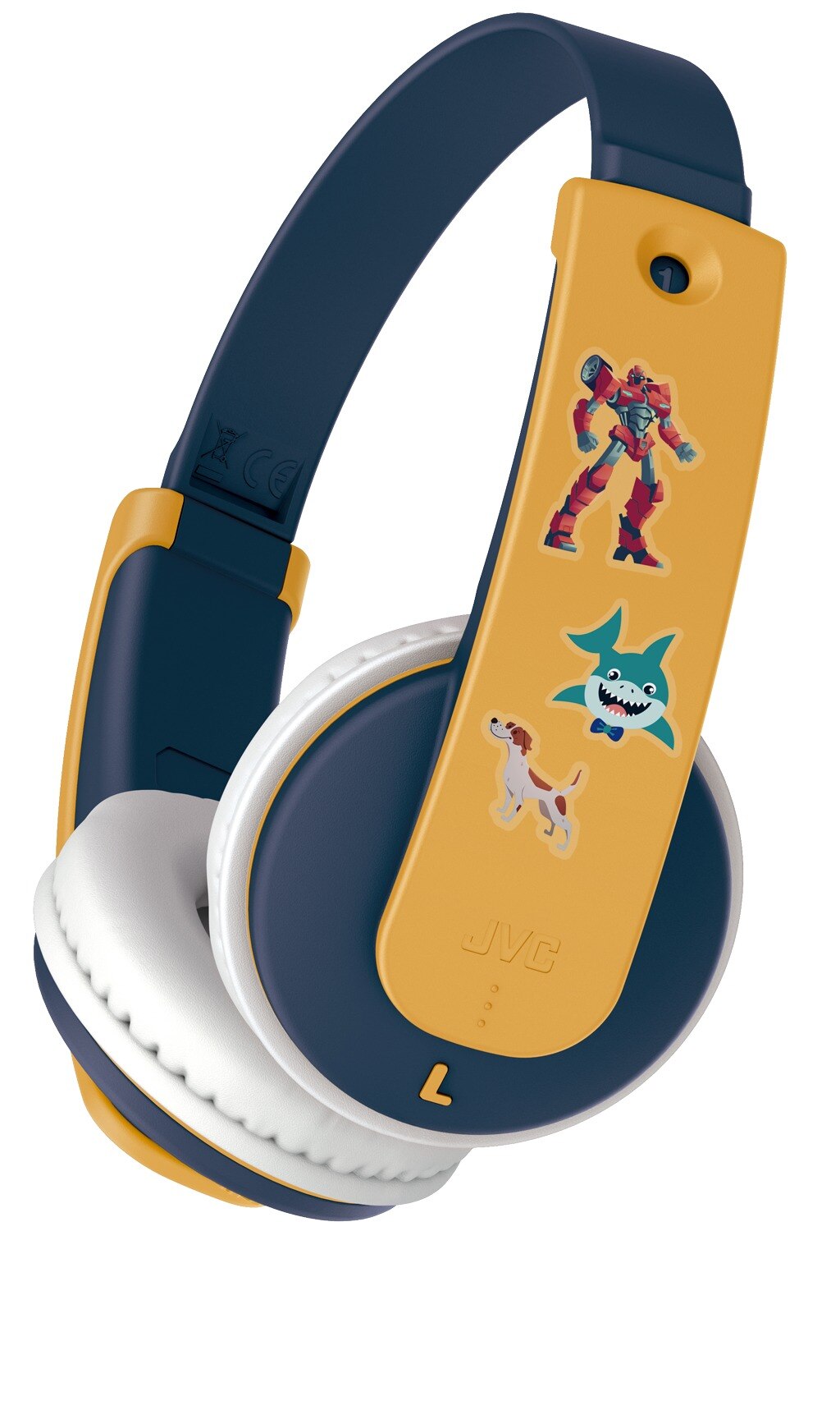 Tinyphones On-Ear Wireless Kids Headphones Yellow