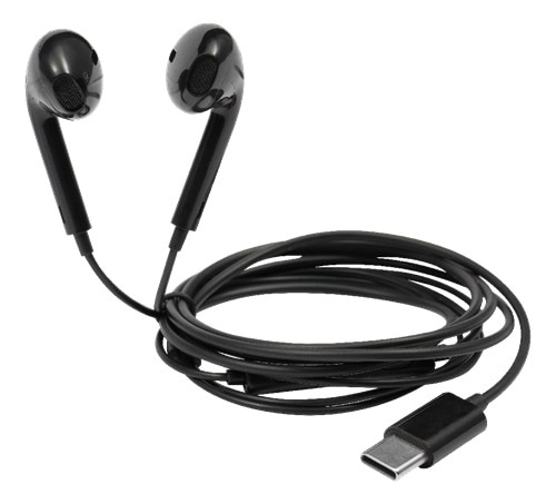In-ear USB-C Headphones Black
