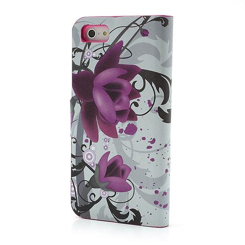 iPhone 5/5S/SE Wallet Case Flowers