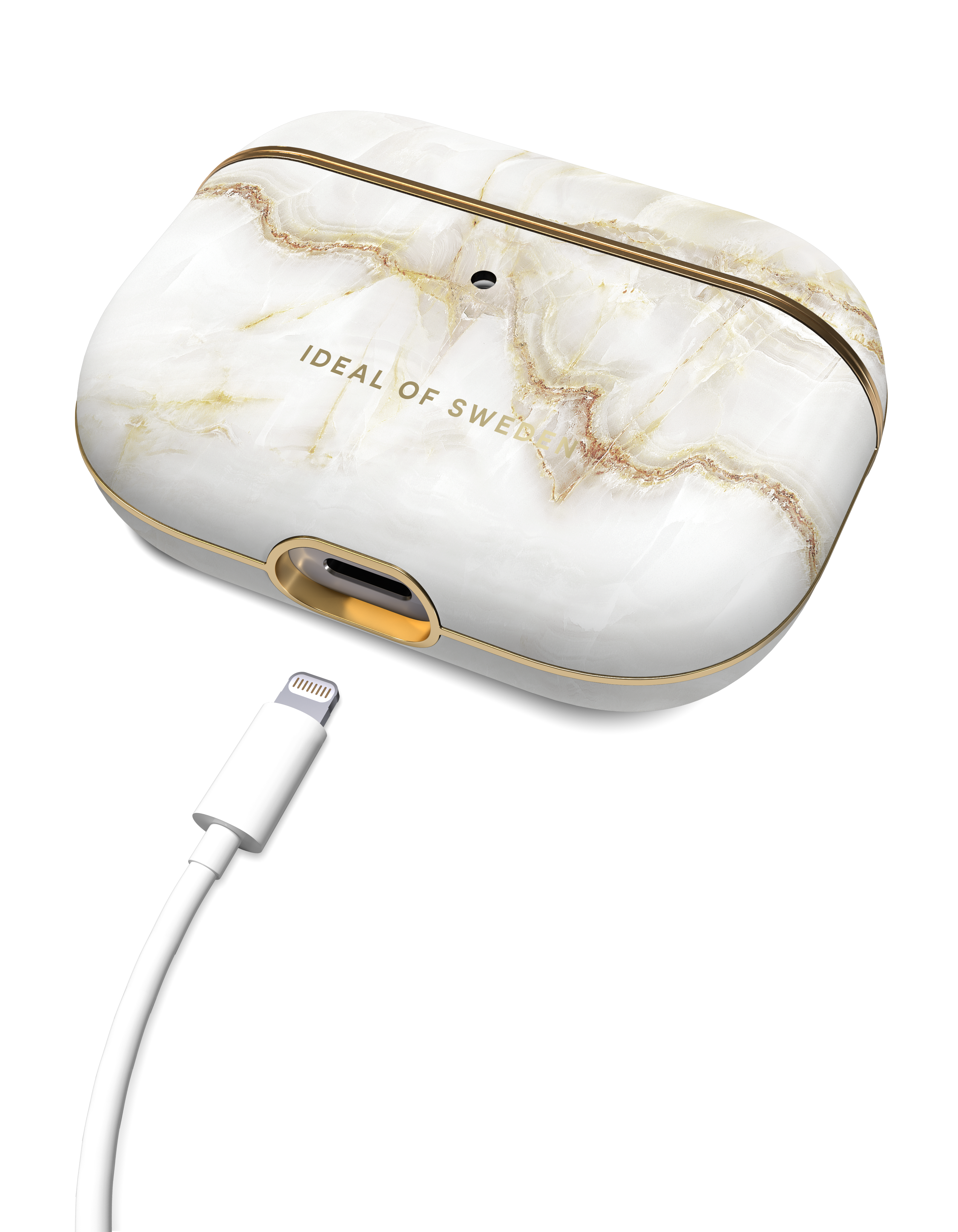 AirPods 3 Fashion Case Golden Pearl Marble
