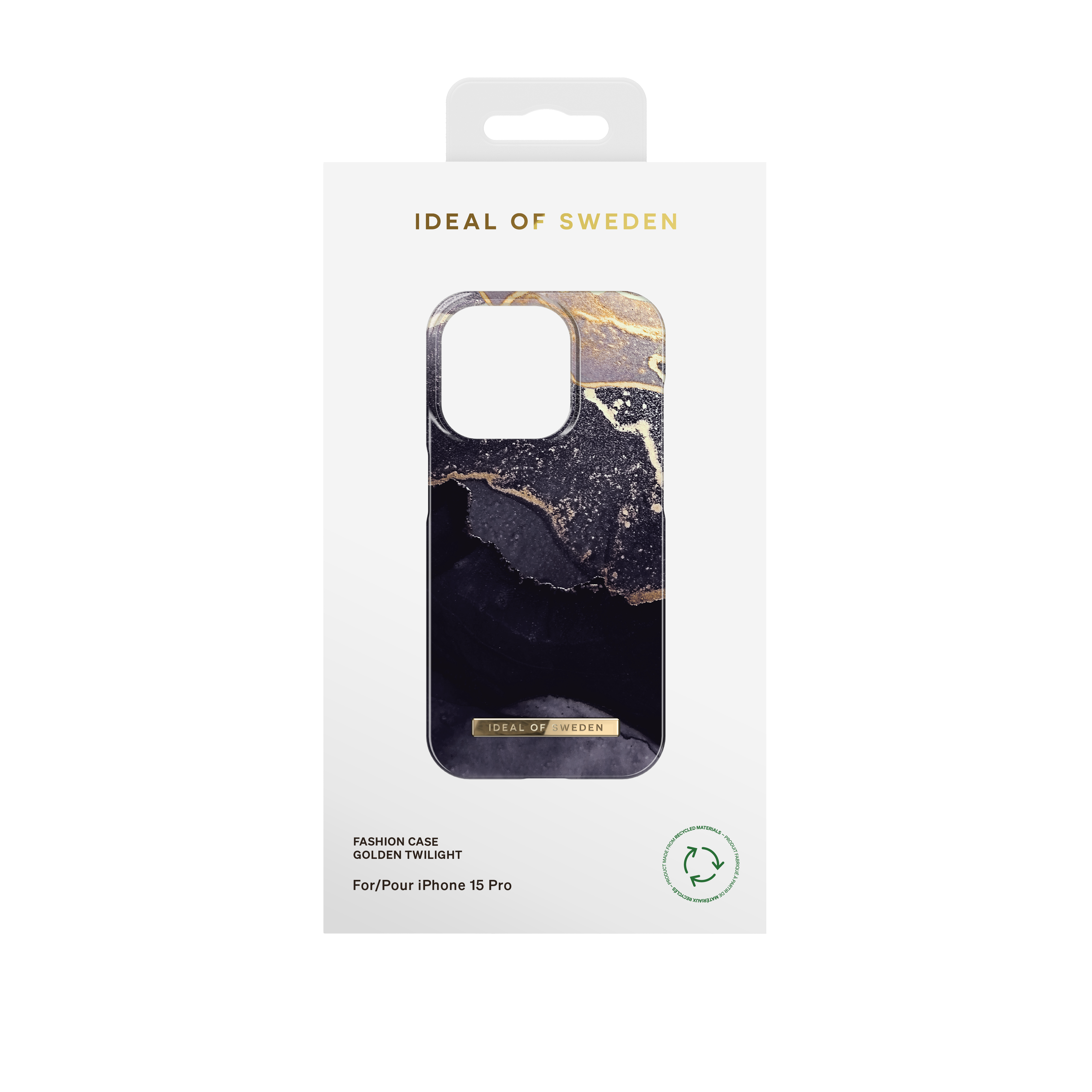 iPhone 15 Pro Fashion Case Golden Twilight