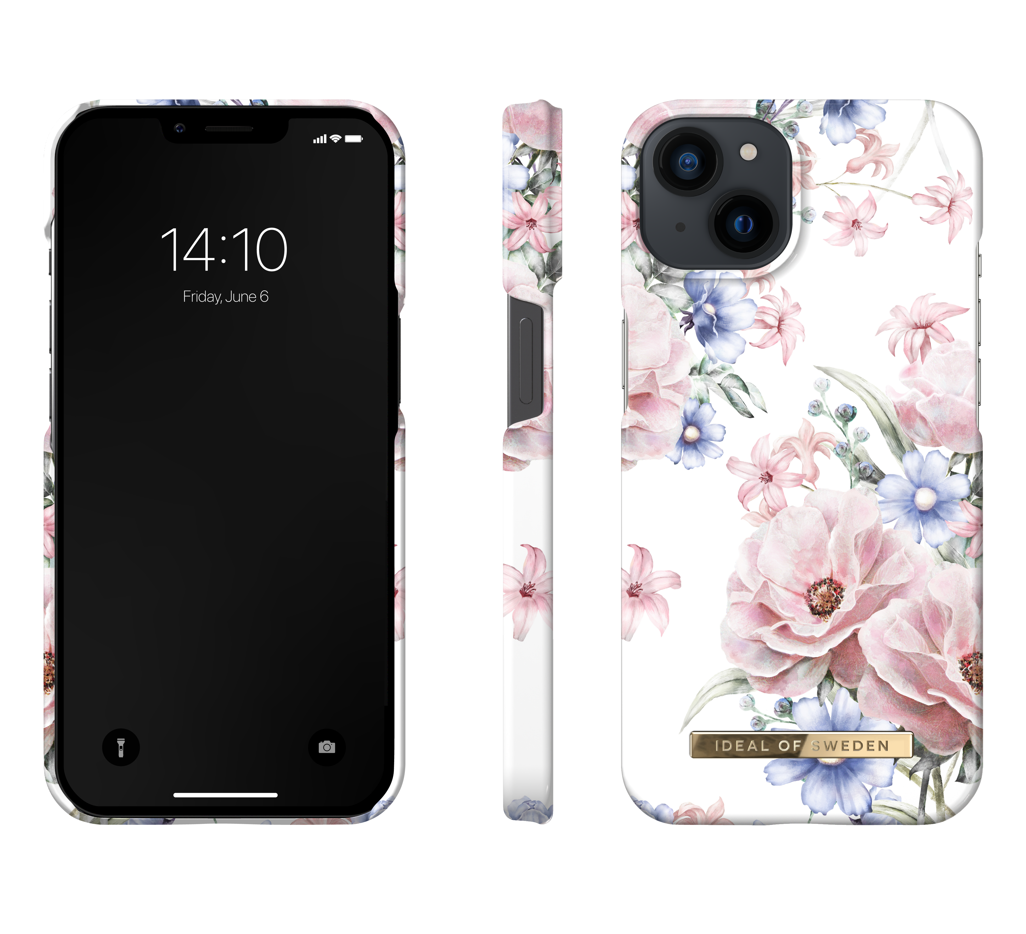 iPhone 13 Fashion Case Floral Romance