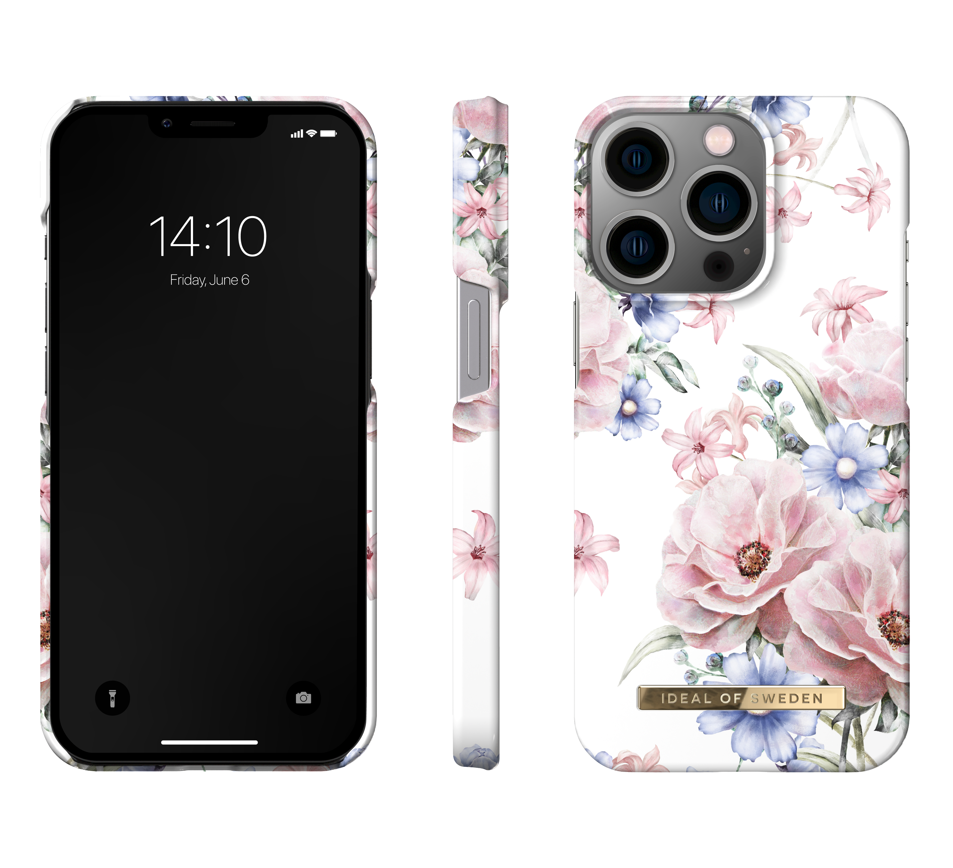 iPhone 13 Pro Fashion Case Floral Romance