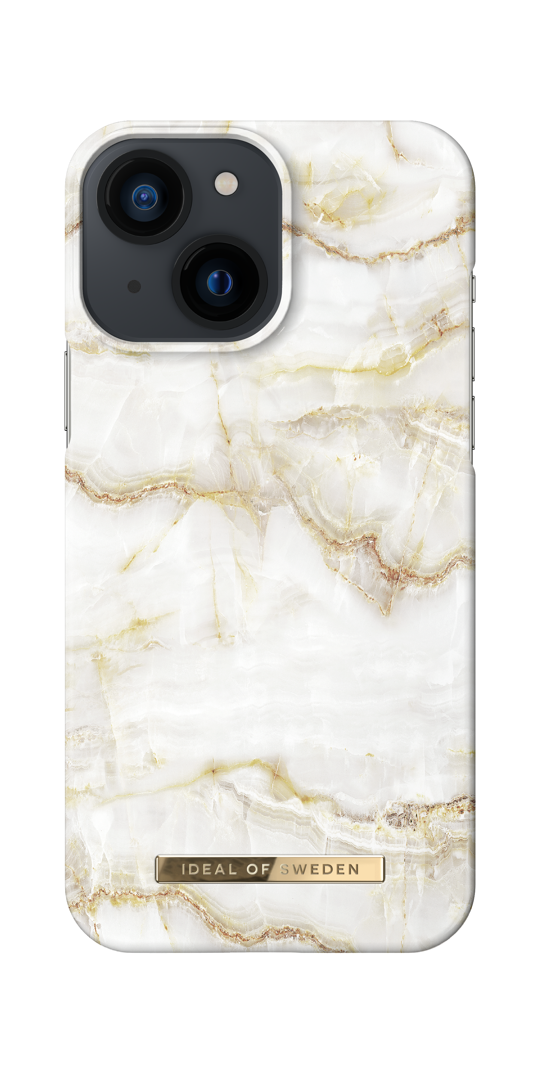 iPhone 13 Mini Fashion Case Golden Pearl Marble